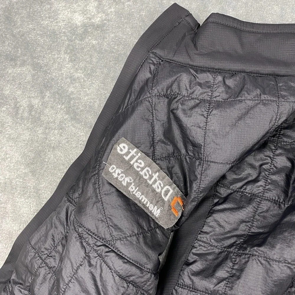 Arcteryx Atom SL Vest Mens Sz M Black Insulated Lightweight Pockets Company Logo
